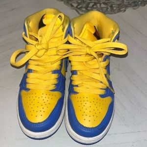 Jordan 1 size 11c, worn shoe and no shoe box.